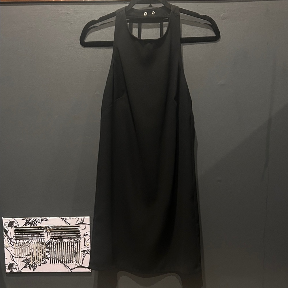 Forever 21 Black Backless Dress